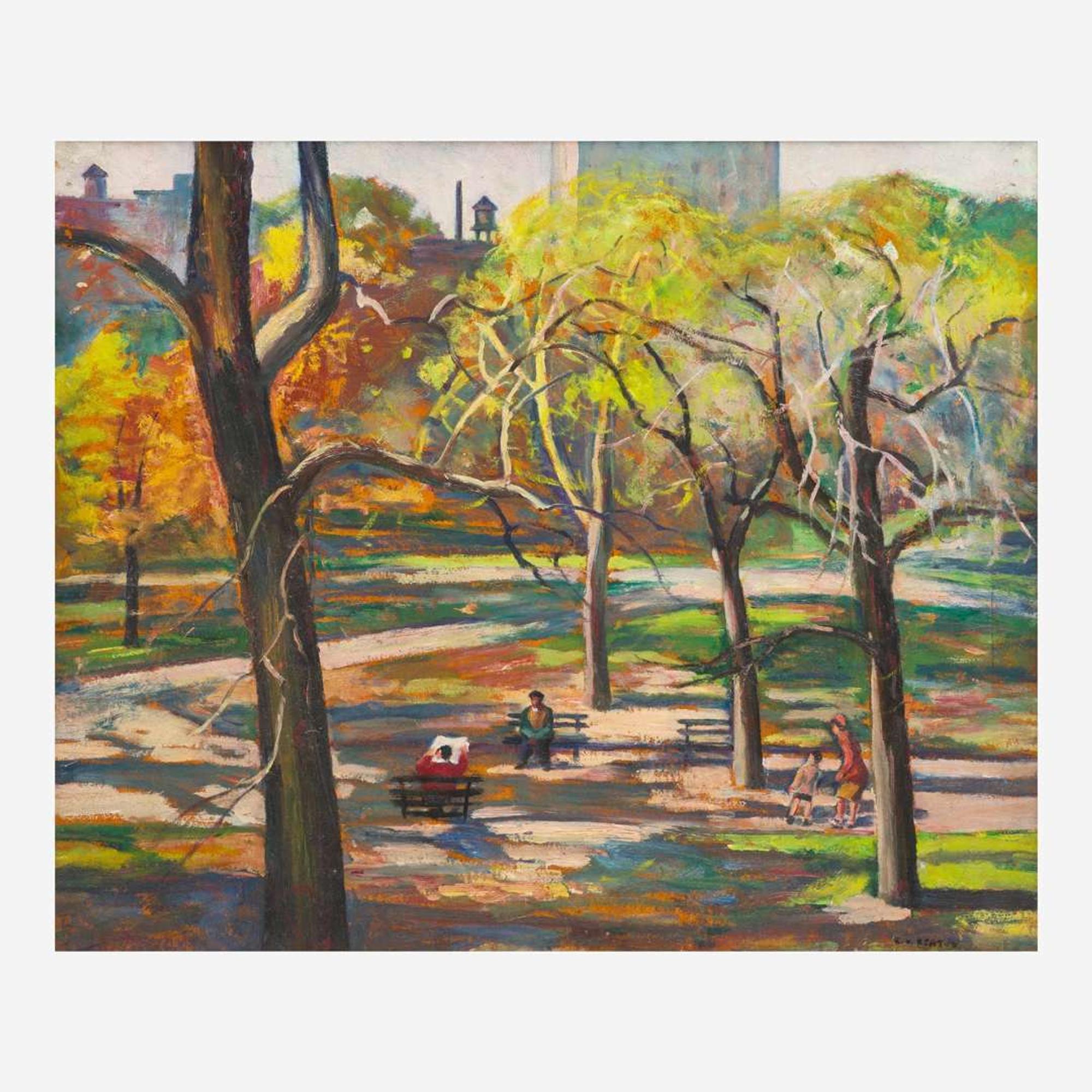 Ethel V. Ashton (American, 1896–1975) Washington Square