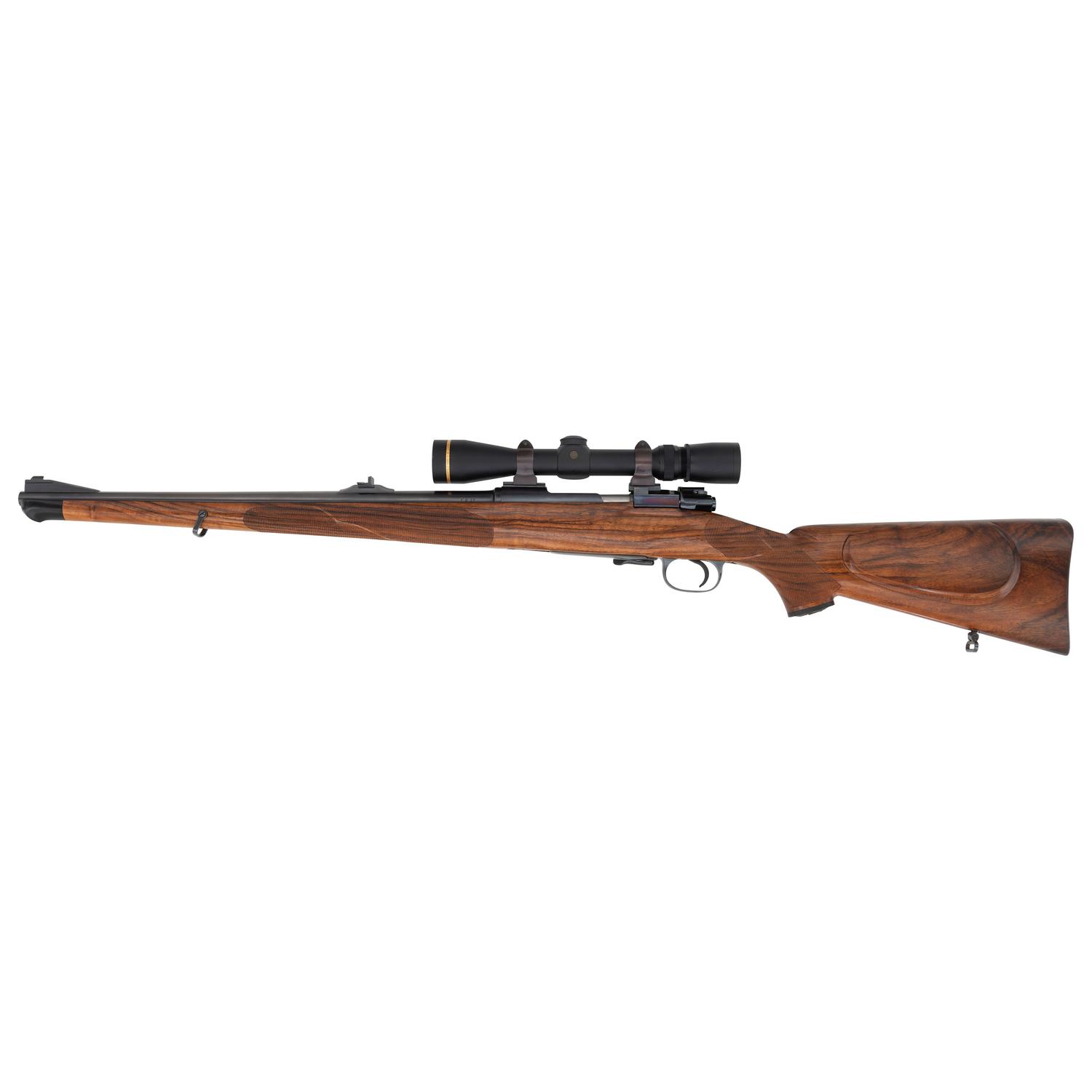 *W.S. Calfee Borden Indiana Mauser with Mannlicher Stock and Leupold Scope in 7x57