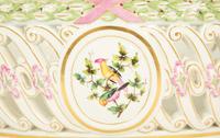 A Meissen Porcelain Footed Center Basket — 19th Century
