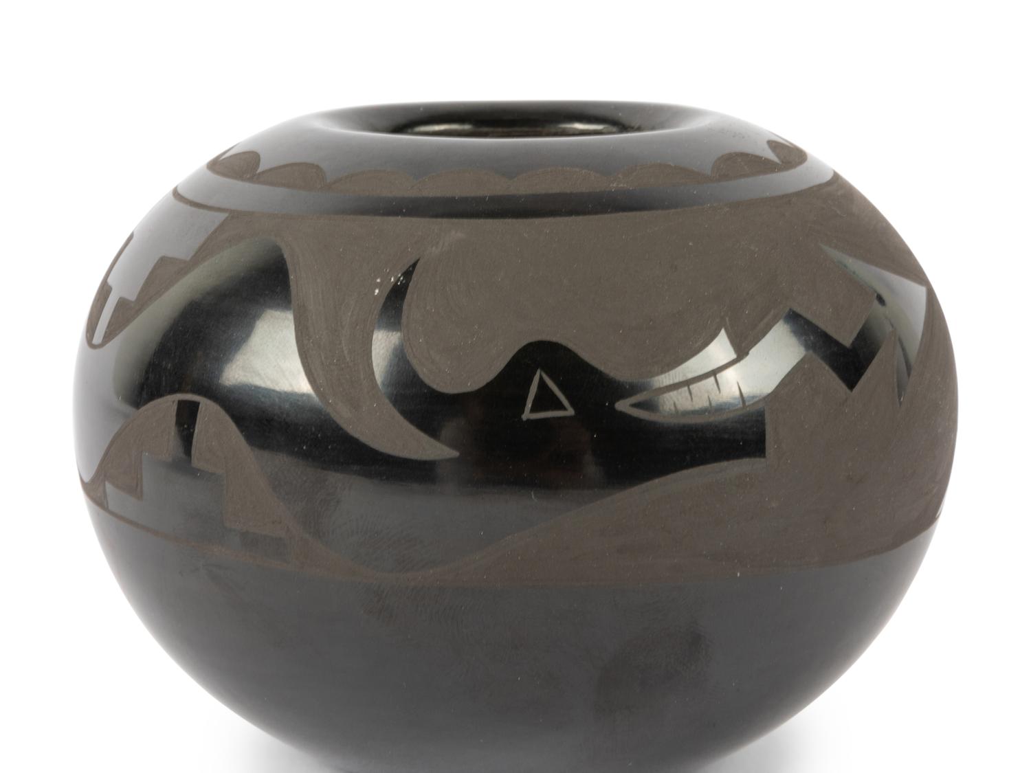 Collection of Blackware Pueblo Pottery