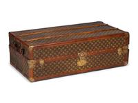 Louis Vuitton Malle-Armoire Steamer Wardrobe Trunk, Early 20th Century