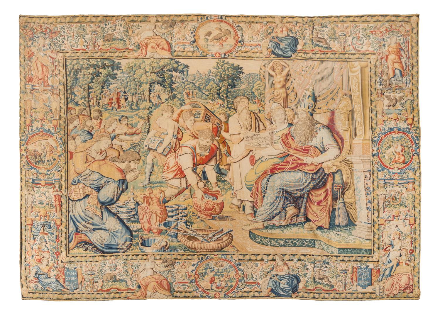 A Brussels Historical Tapestry from the Series The Story of Cyrus the Great