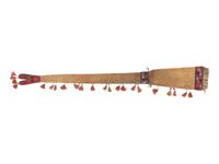 Athapaskan Moose Hide Beaded Rifle Scabbard