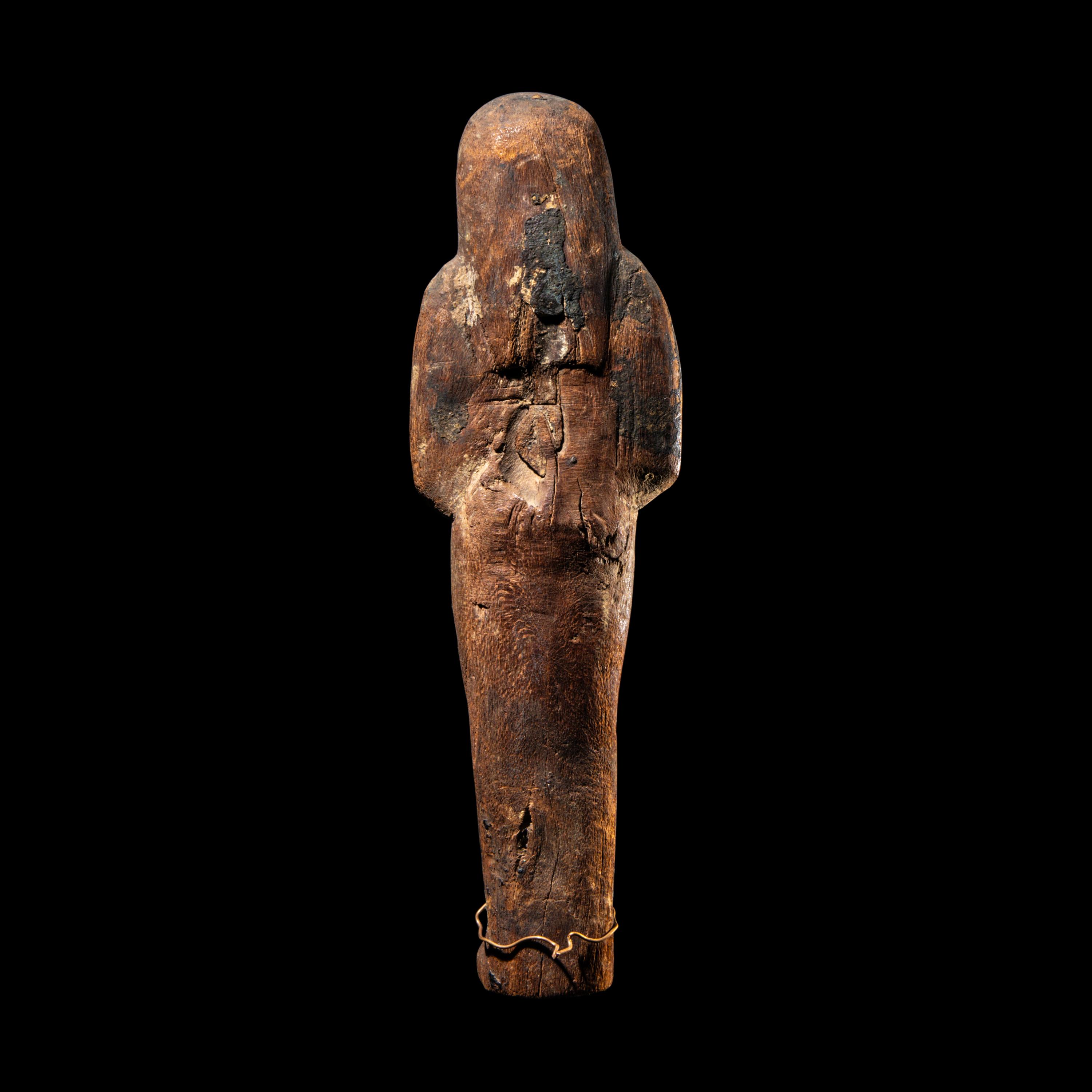 An Egyptian Wood Ushabti