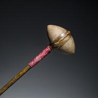 Sioux Stone Club, with Quilled Stem