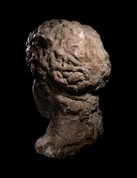 A Roman Marble Head of Hermes