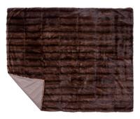 Sable Fur Blanket Lined with Gray Wool, Attributed to J. Mendel
