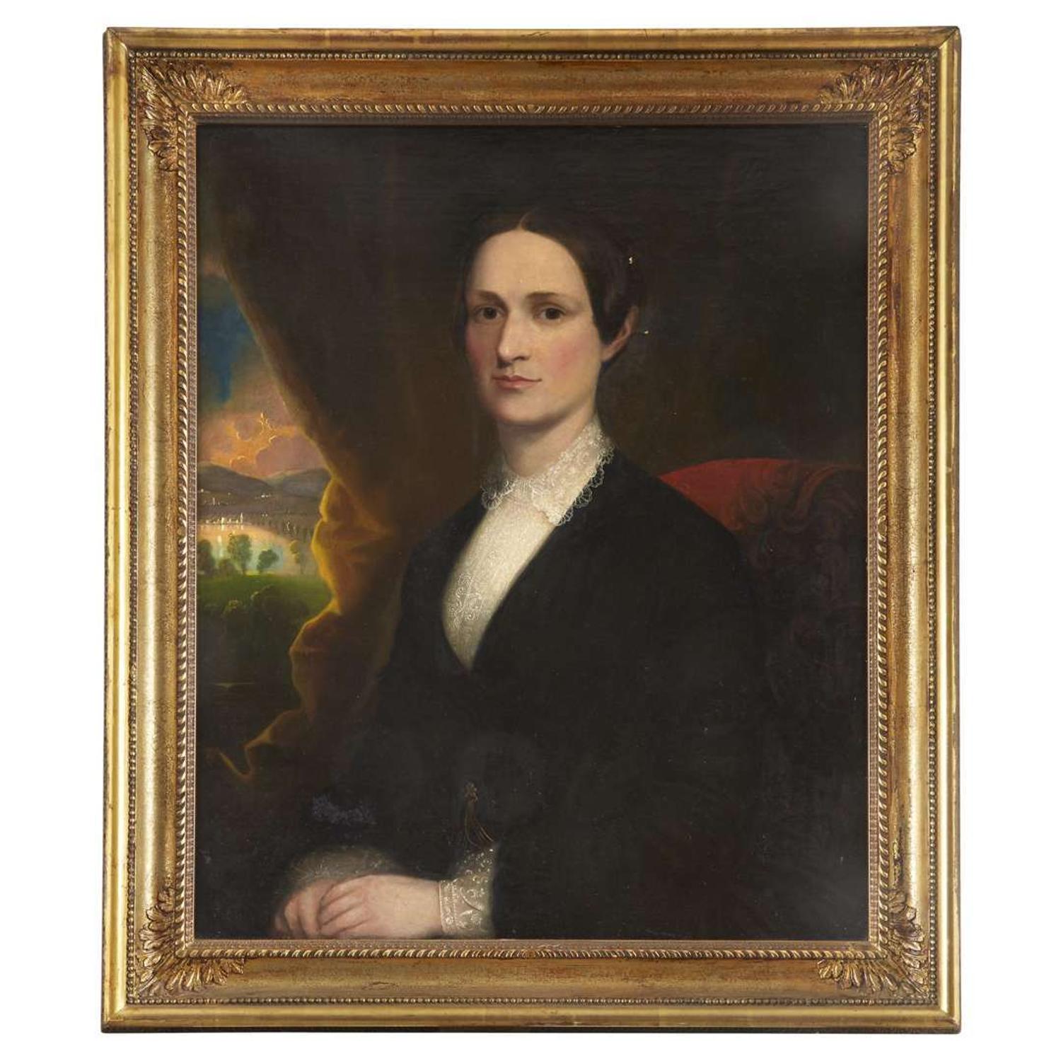 Robert Street (1796-1865) Pair of portraits: a lady and a gentleman