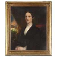 Robert Street (1796-1865) Pair of portraits: a lady and a gentleman