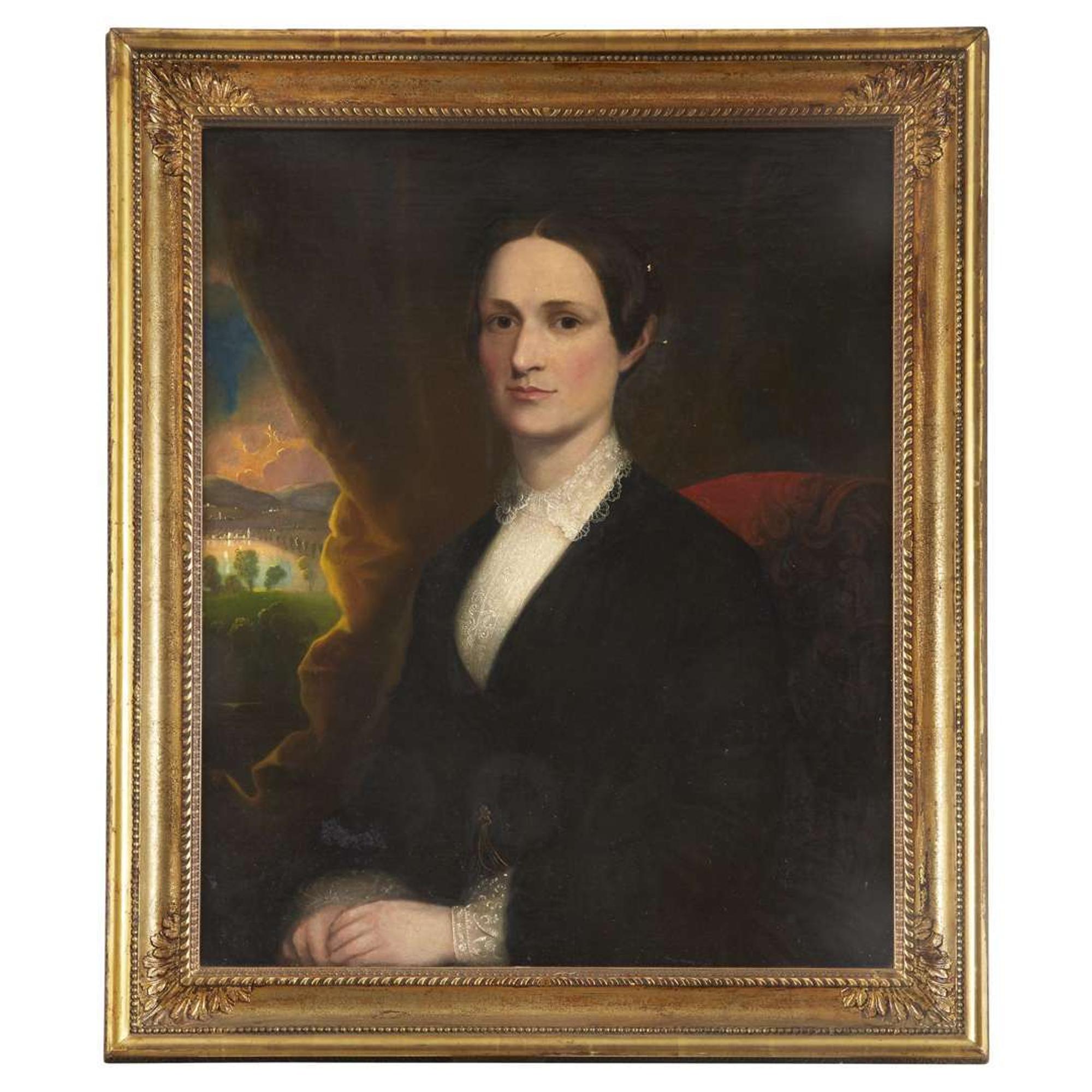 Robert Street (1796-1865) Pair of portraits: a lady and a gentleman