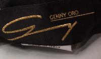 A Versace for Genny Oro Leather Bondage Convertible Dress, Size 6.