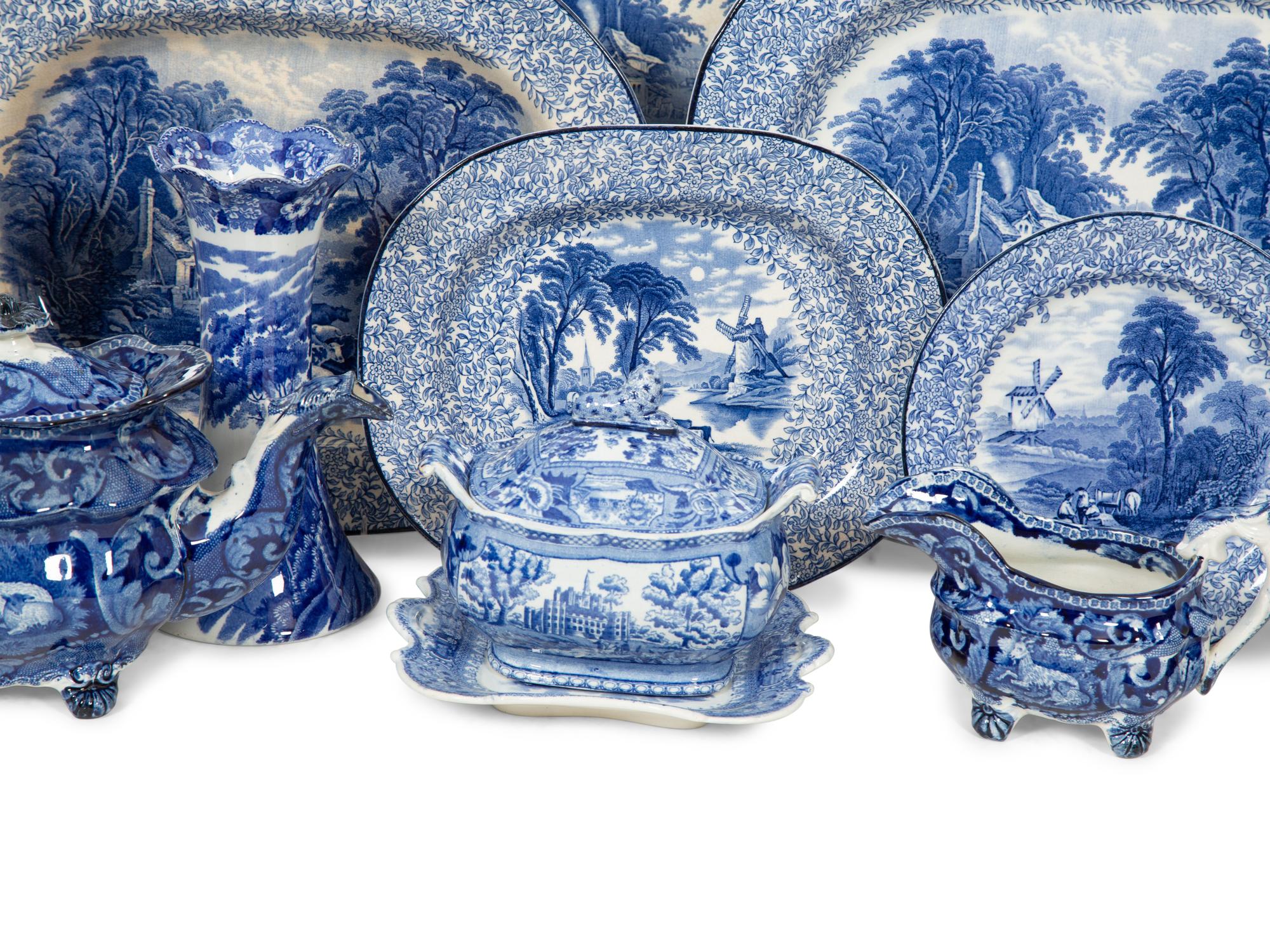 A J. Kent Fenton Ironstone Dinner Service