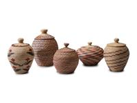 Yup'ik Polychrome Baskets, Hooper Bay