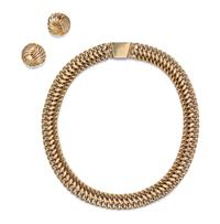A Collection of 14 Karat Yellow Gold Jewelry, 29.90 dwts.