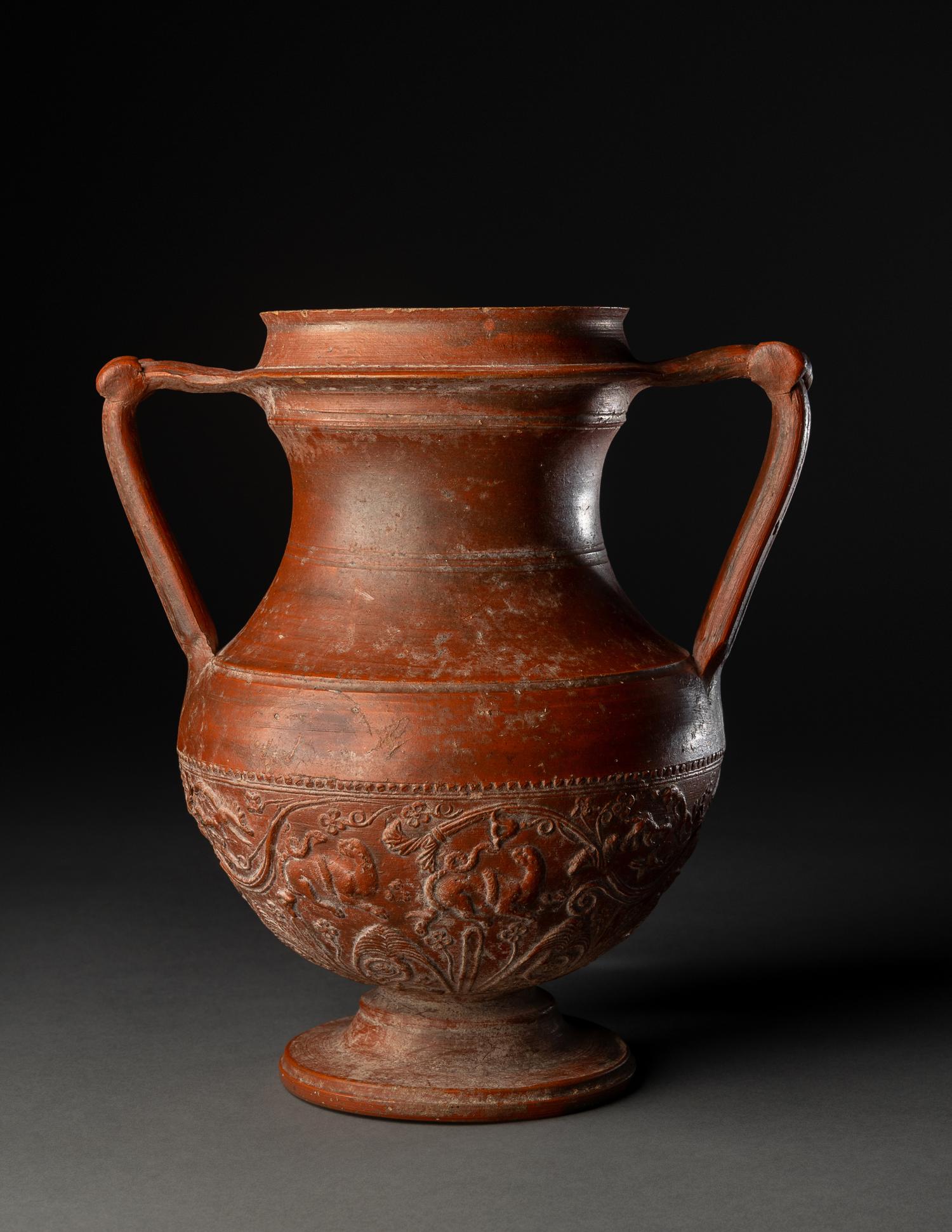 A Roman Arretine-Ware Amphora