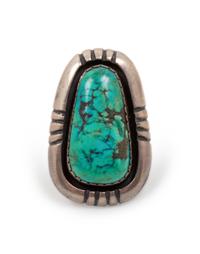 Sterling Silver and Turquoise Ring
