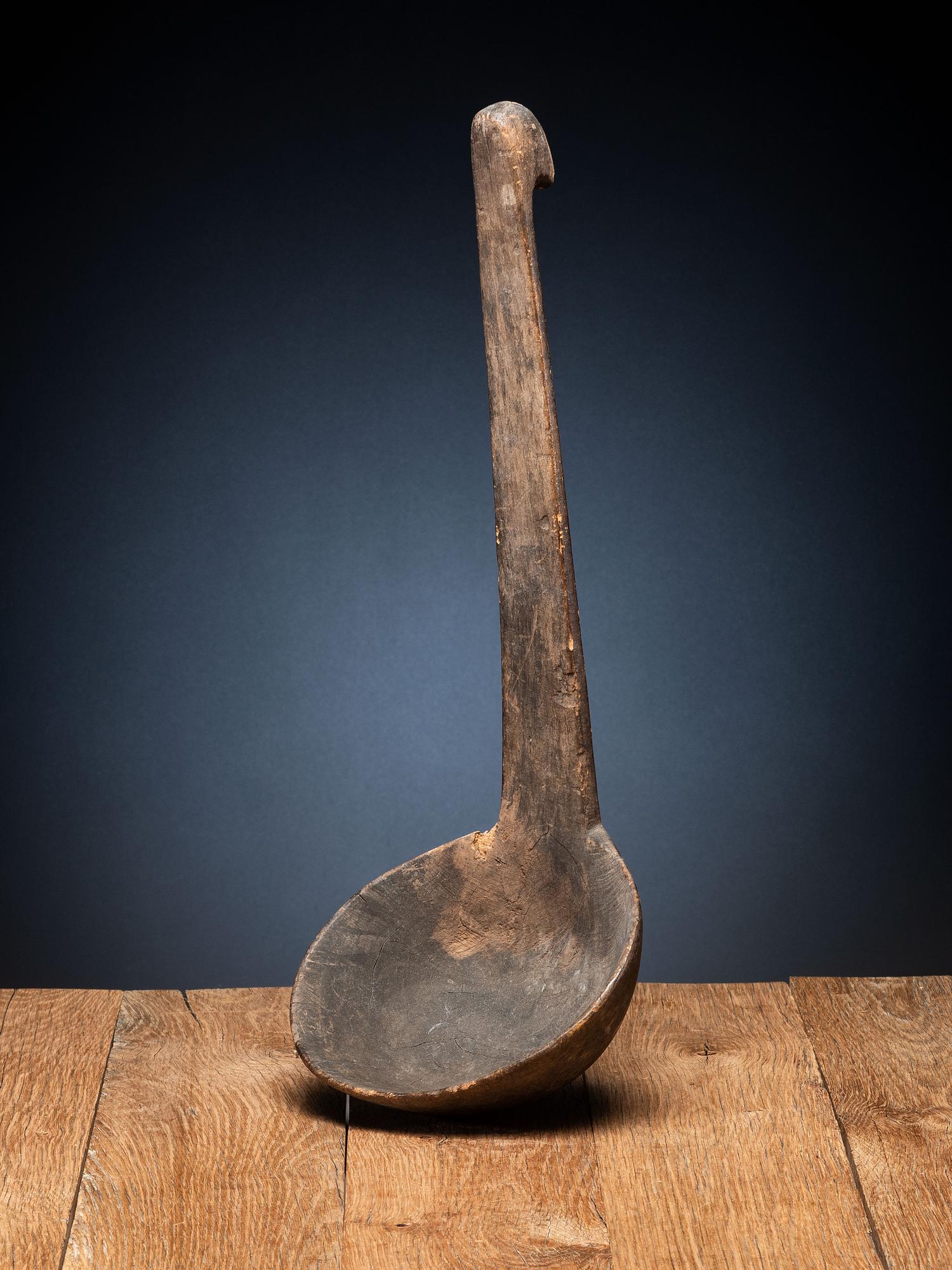 Great Lakes Figural Burl Ladle
