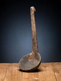 Great Lakes Figural Burl Ladle