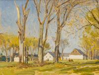 Spring on French Estate