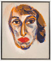 Karel Appel (Dutch, 1921-2006) - Portrait of Nina Abrams
