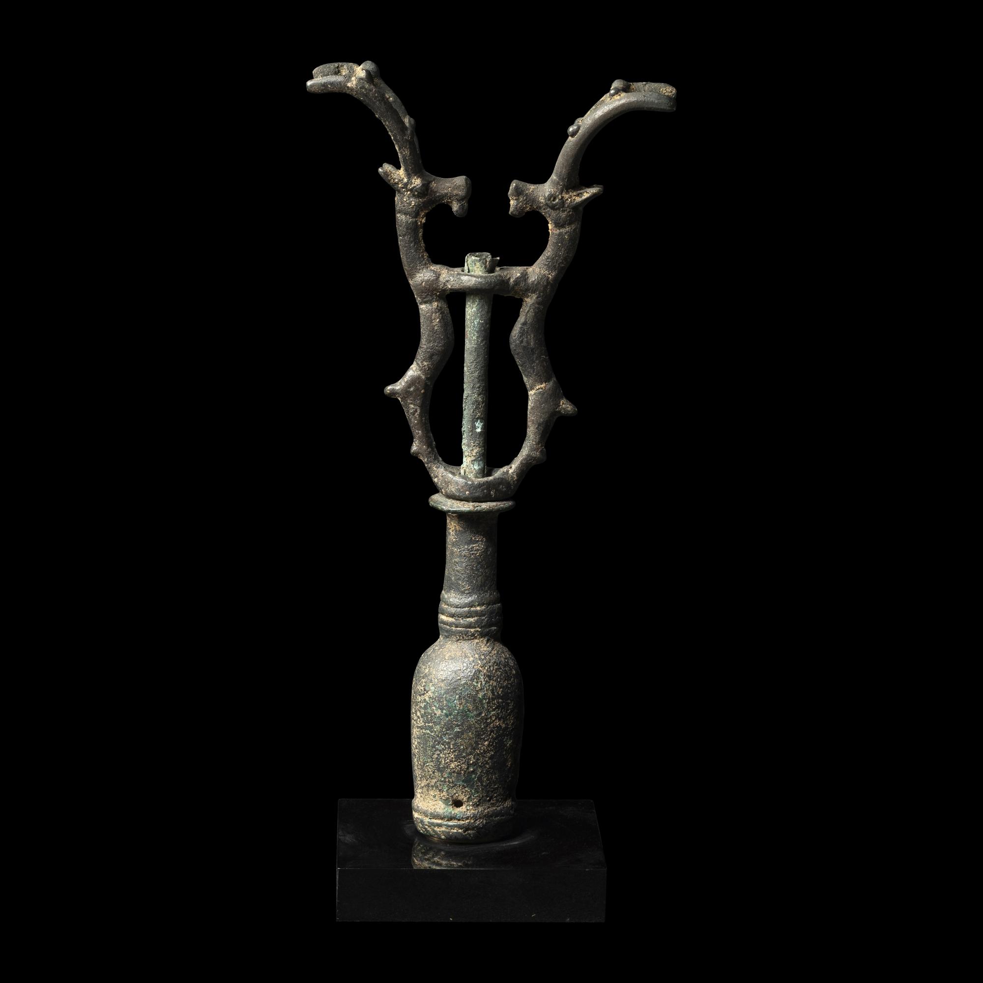 A Luristan Bronze Finial
