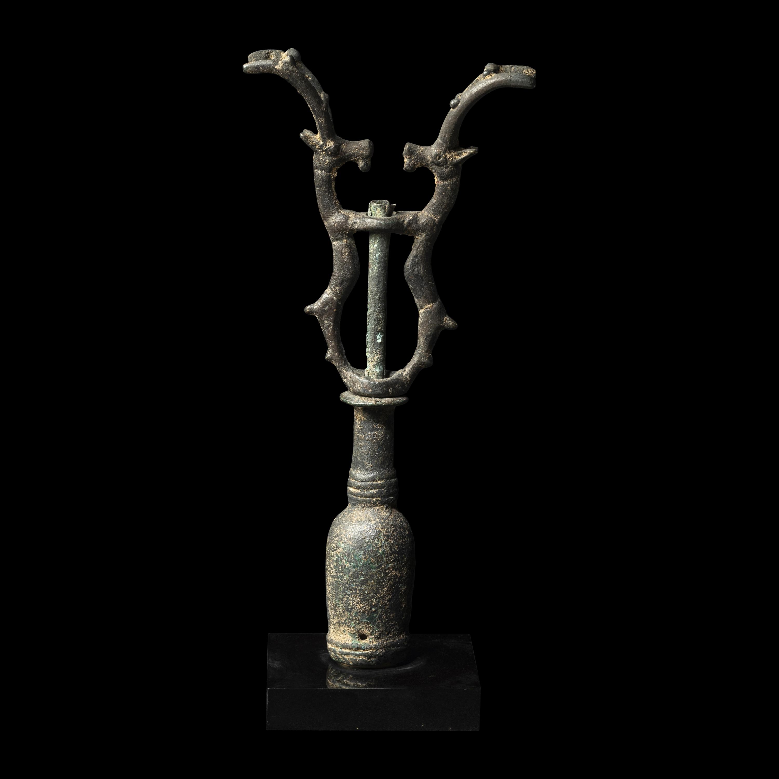 A Luristan Bronze Finial