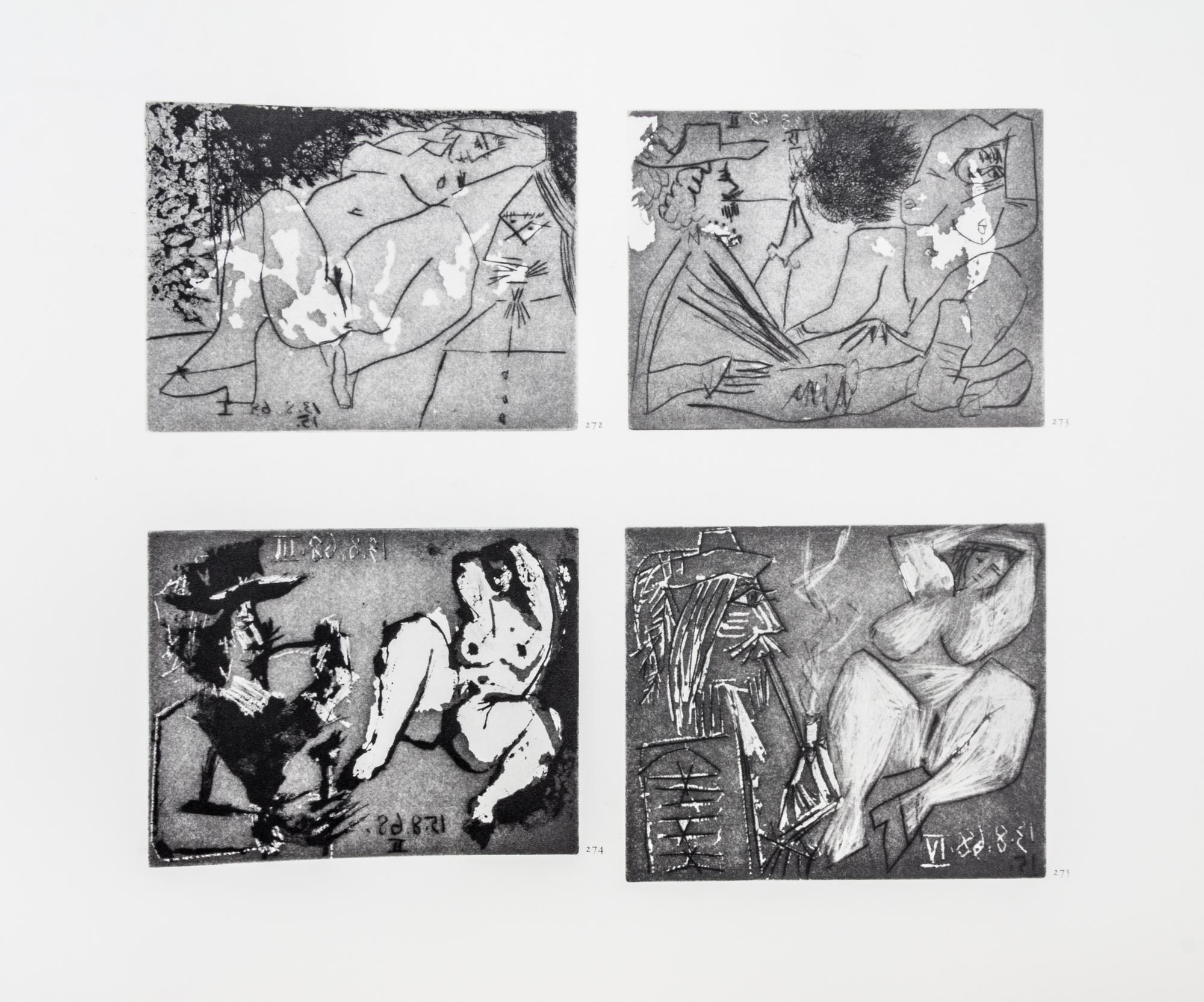 (PICASSO, PABLO) Picasso 347. New York, 1970. 2 vols.