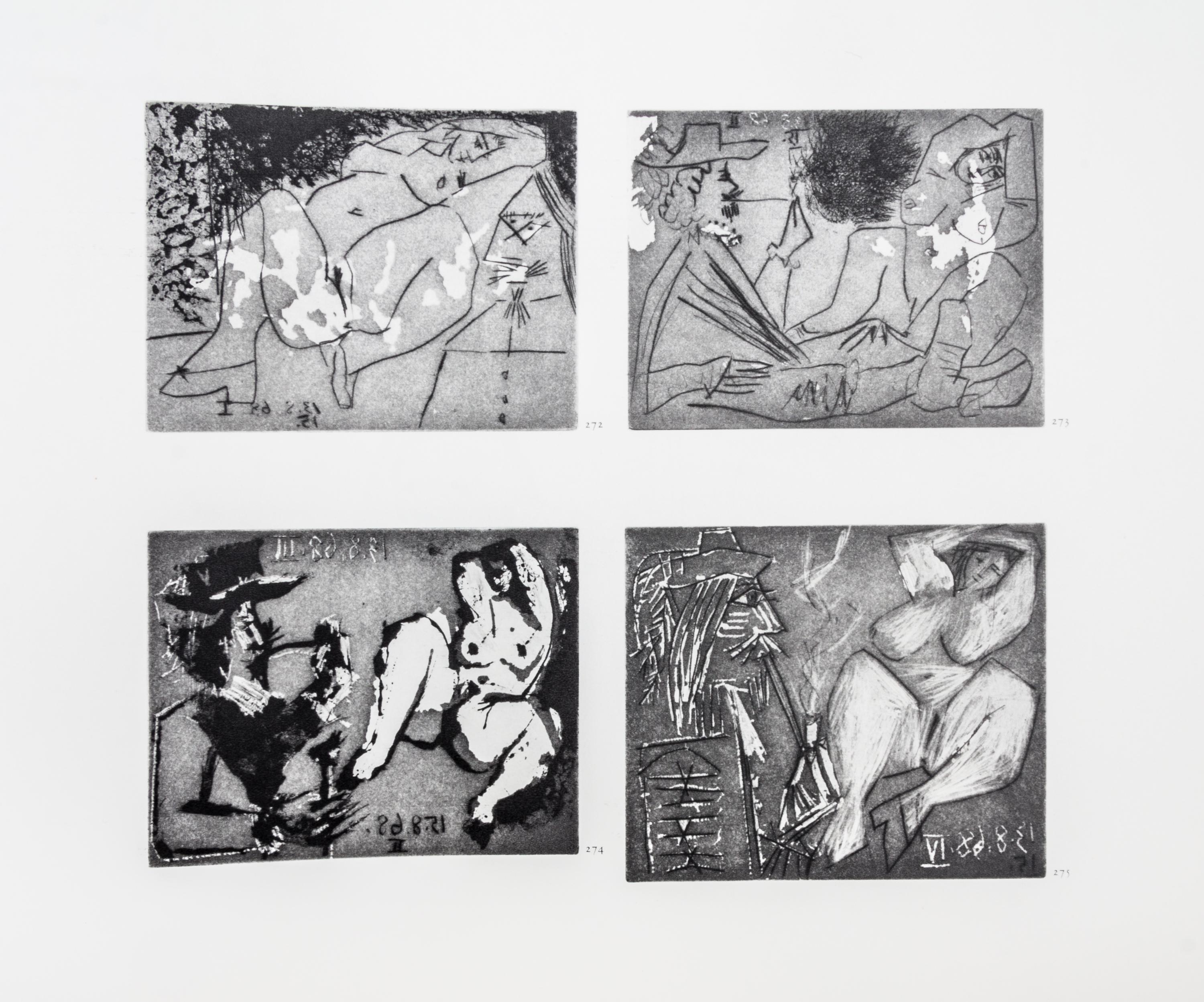 (PICASSO, PABLO) Picasso 347. New York, 1970. 2 vols.