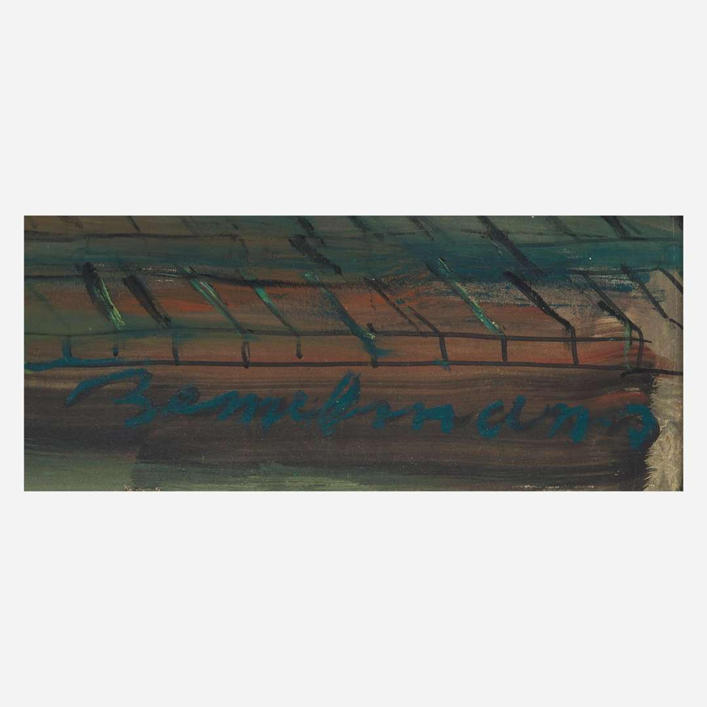 Ludwig Bemelmans (American, 1898–1962) The Loire from The Garden of Marcel Achard