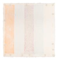 Colored Paper Image XIII (Yellow Green Black Blue Orange)