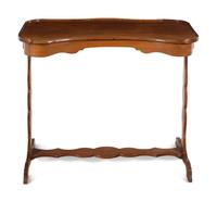 A French Mahogany Reniform Writing Table