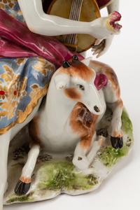 A Pair of Volkstedt Porcelain Figures of Ladies
