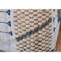 Sioux Child's Beaded Hide Cradle