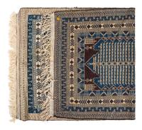 A Turkish or Afghan Wool Rug