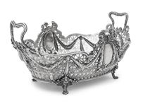 A German Silver Centerpiece Basket