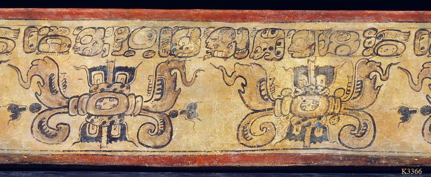 A Maya Codex Style Cylinder Vessel