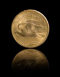 A United States 1927 Saint Gaudens $20 Gold Coin