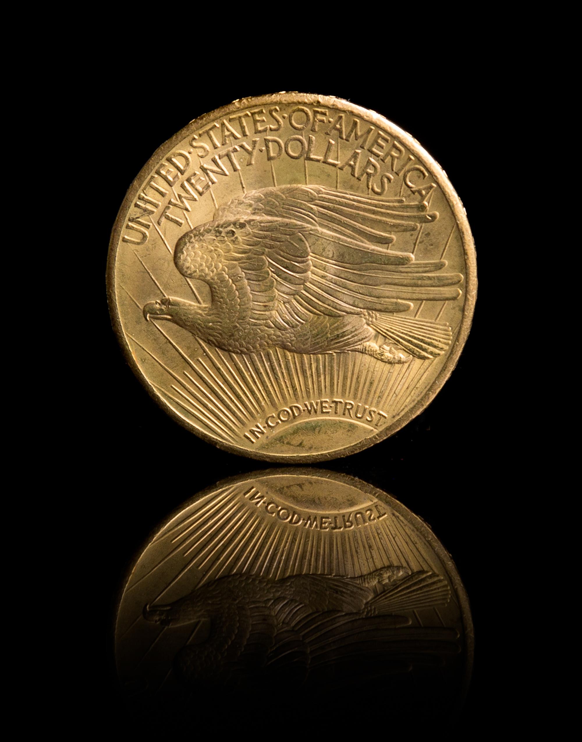 A United States 1927 Saint Gaudens $20 Gold Coin