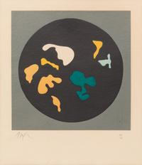 Jean (Hans) Arp, (French, 1886-1966), Untitled (from Le soleil recercle), 1966
