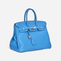 A Mykonos togo leather palladium hardware Birkin 35, Hermès 2011
