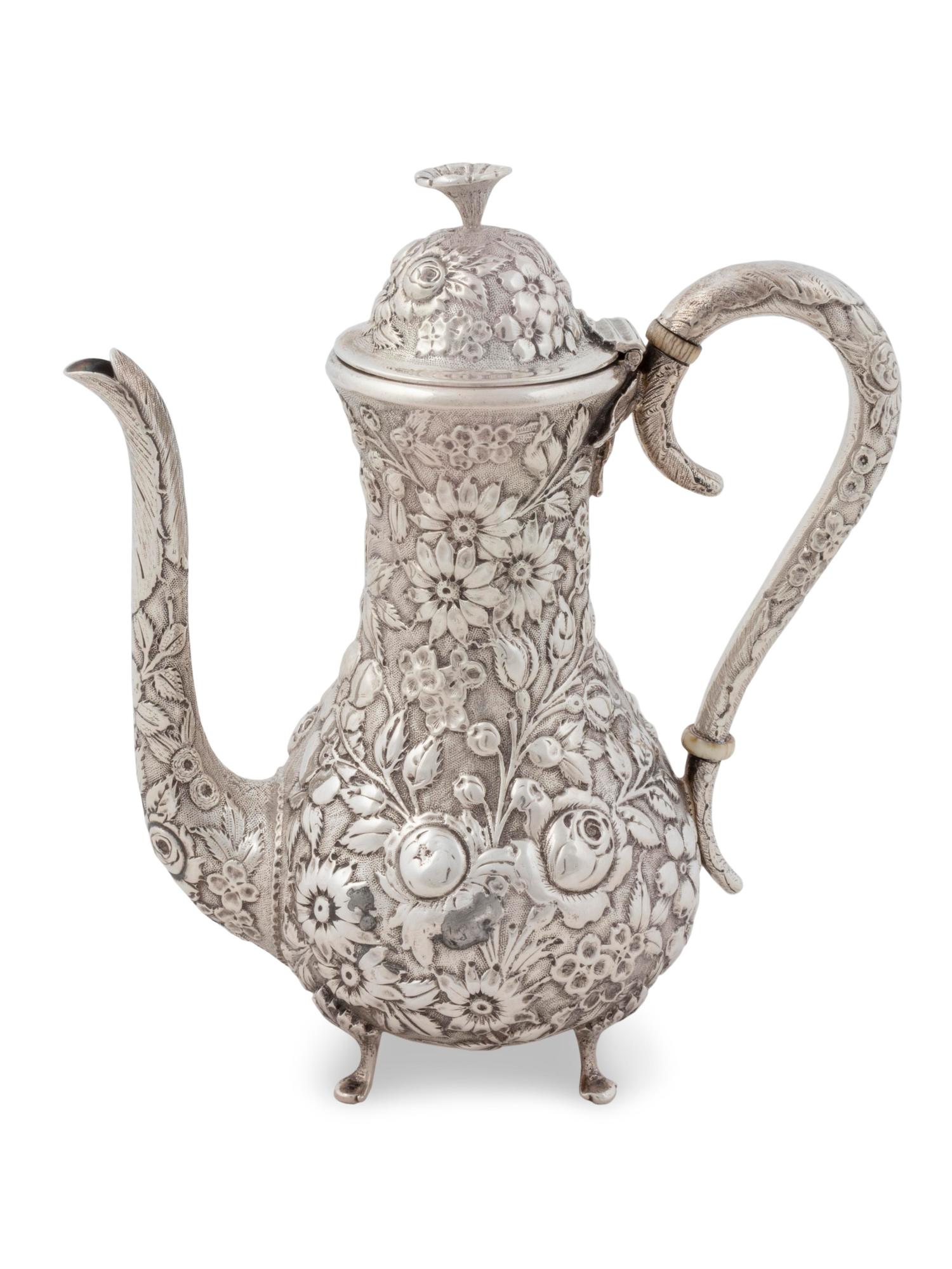 An American Silver Coffee Pot — Circa 1900