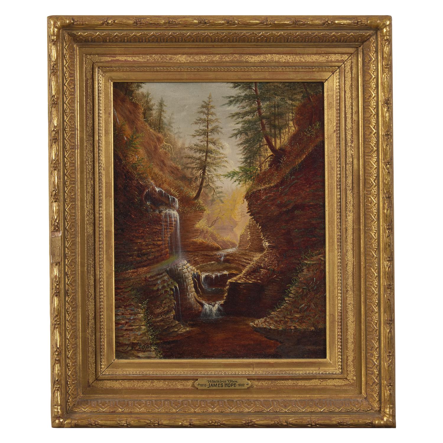James Hope (American, 1818-1892) — Watkins Glen