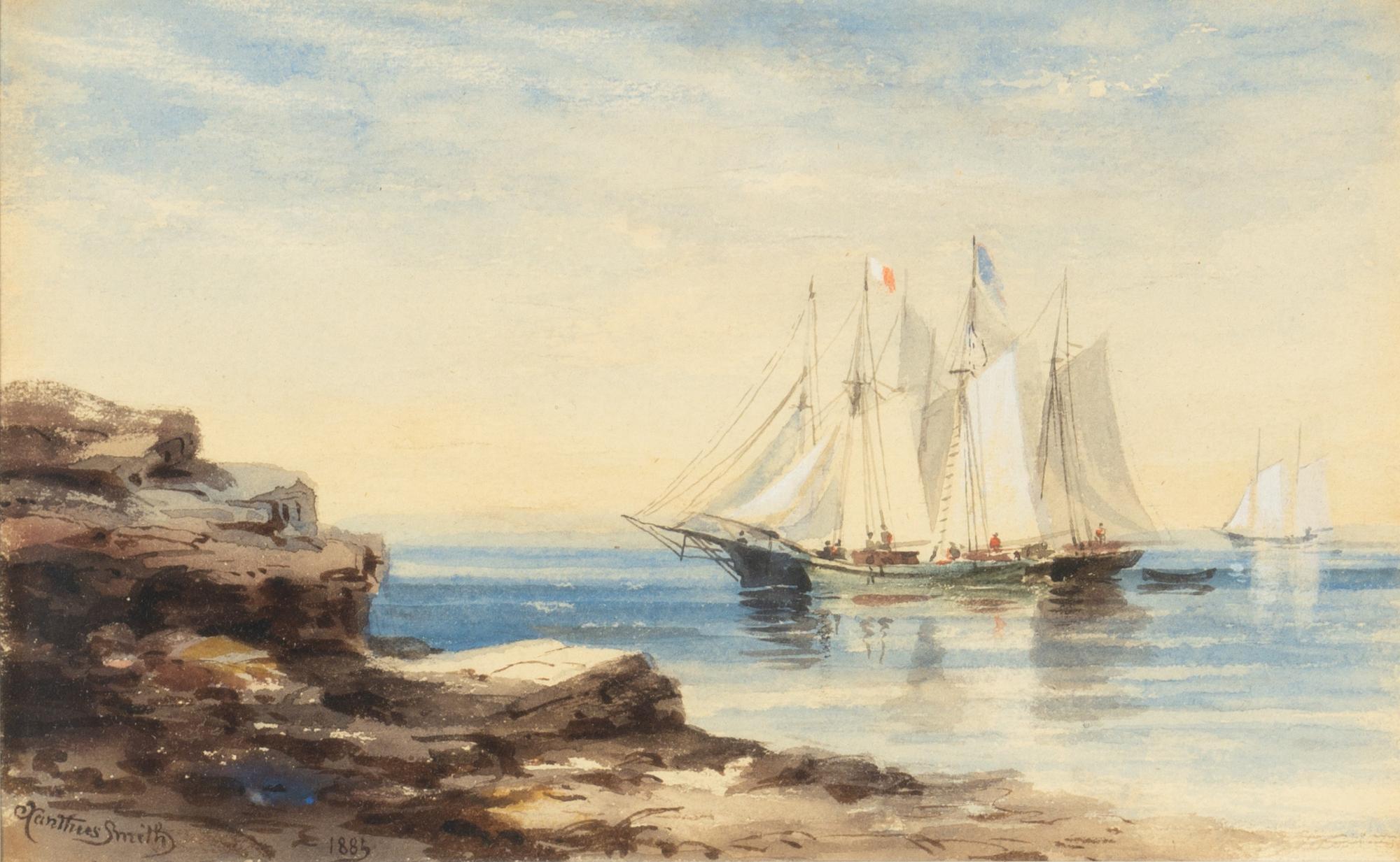 Ships off the Coast