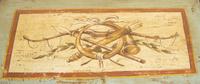 A Louis XVI Style Painted Pine Two Drawer Commode