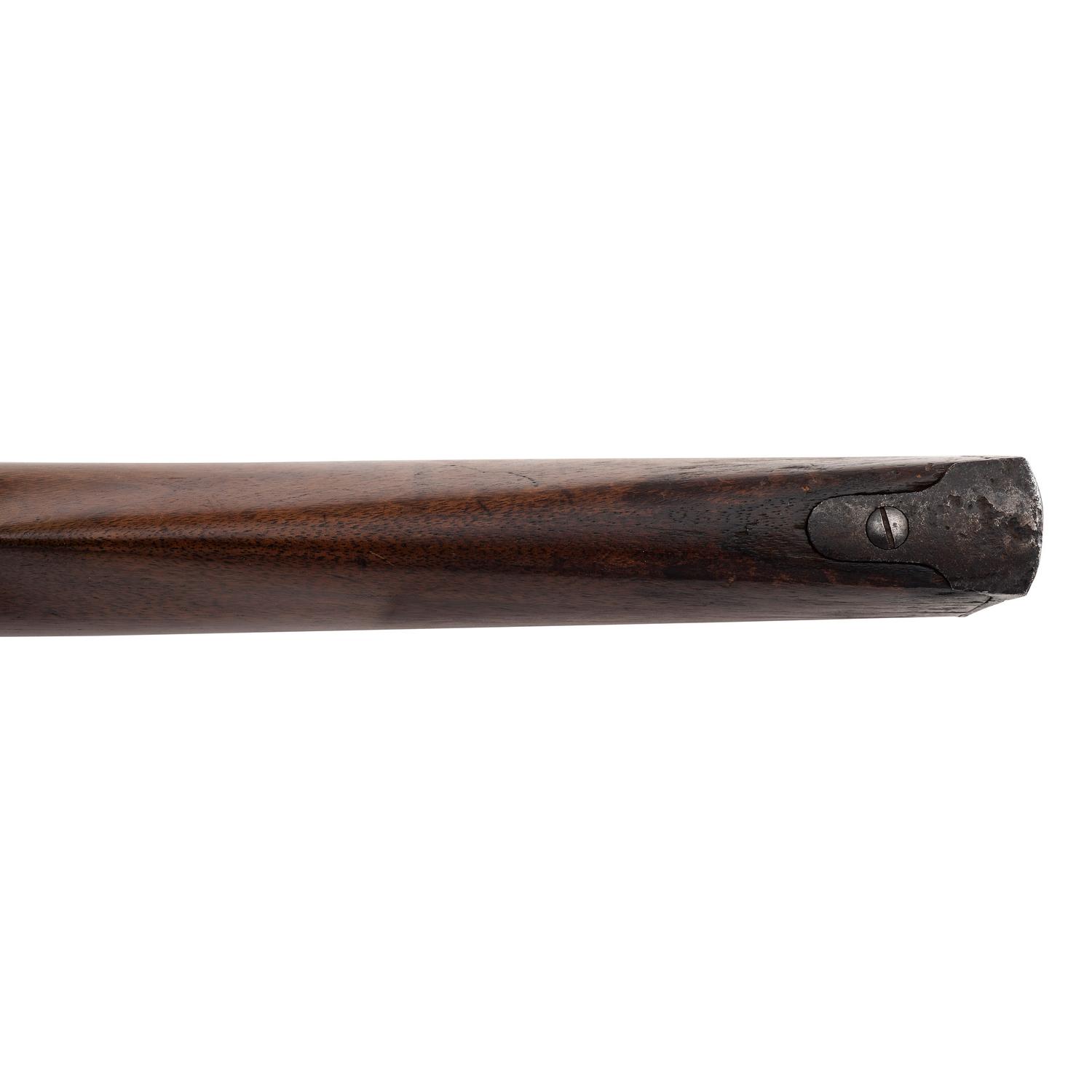 Heavy Barreled Plains Rifle Built on a Model 1860 Spencer Carbine Action by William H. Soper