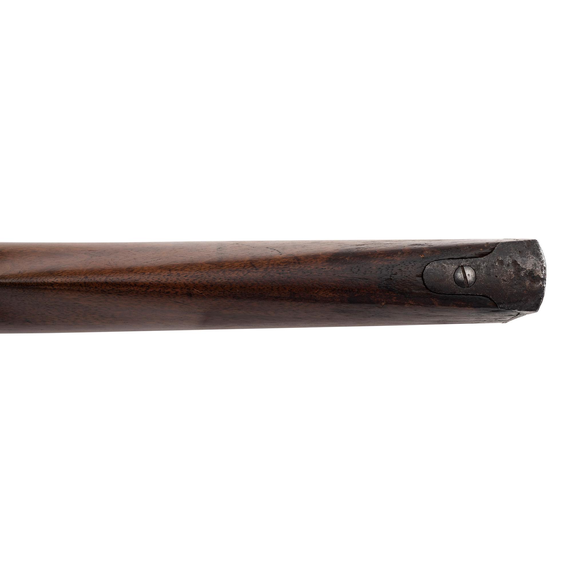 Heavy Barreled Plains Rifle Built on a Model 1860 Spencer Carbine Action by William H. Soper
