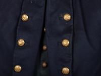 [CIVIL WAR]. Identified uniform grouping including frock coat, vest, and sash of Lt. Colonel John T. Lockman, 83rd and 119th New York Regiments, WIA at Gettysburg.