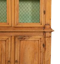 A French Pine Display Cabinet