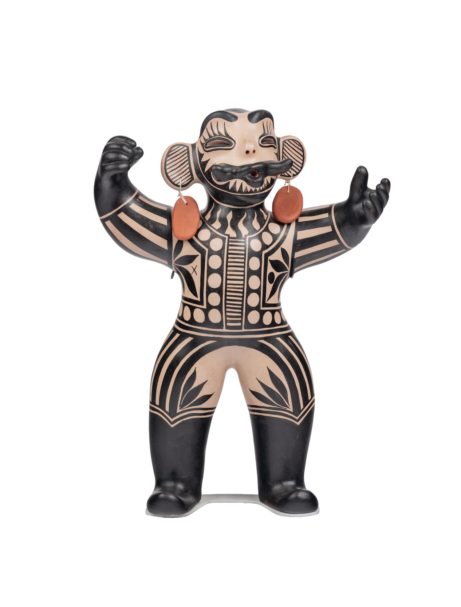 Pottery Mano Figure