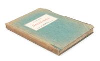 NABOKOV, Vladimir (1899-1977). Mashenk'a. Roman. [Mary. A Novel.] Berlin: Slovo, 1926. FIRST EDITION OF NABOKOV'S FIRST NOVEL.